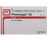 Phenergan 25 mg (10 pills)