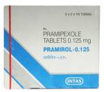 Pramirol 0.125 mg (10 pills)