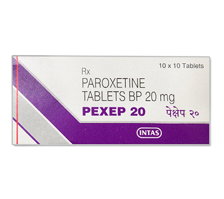 Pexep 20 mg (10 pills)
