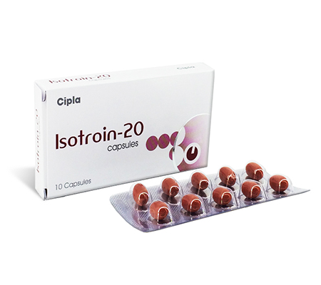 Isotroin 20 mg (10 pills)