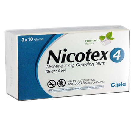 Nicotex 4 mg (9 gums)
