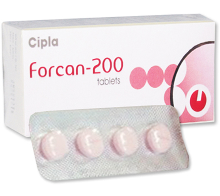 Forcan 200 mg (4 pills)