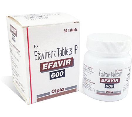Efavir 600 mg (30 pills)