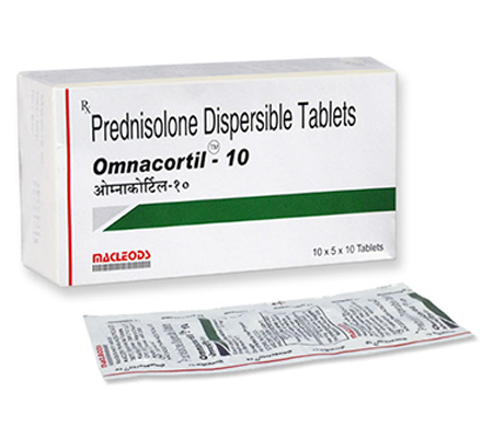 Omnacortil 10 mg (10 pills)