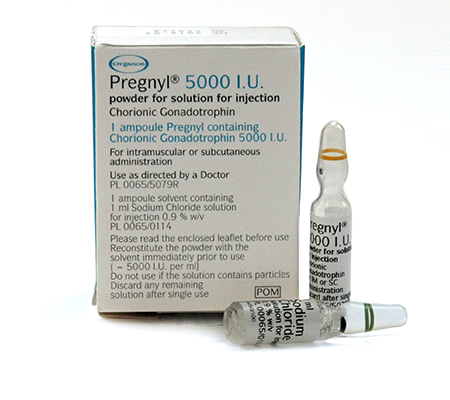 HCG Pregnyl 5000iu (1 amp)