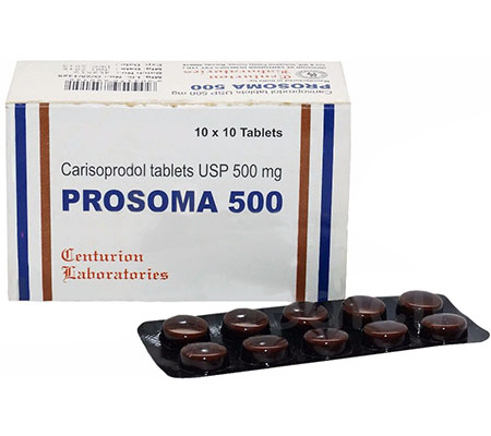 Prosoma 500 mg (10 pills)